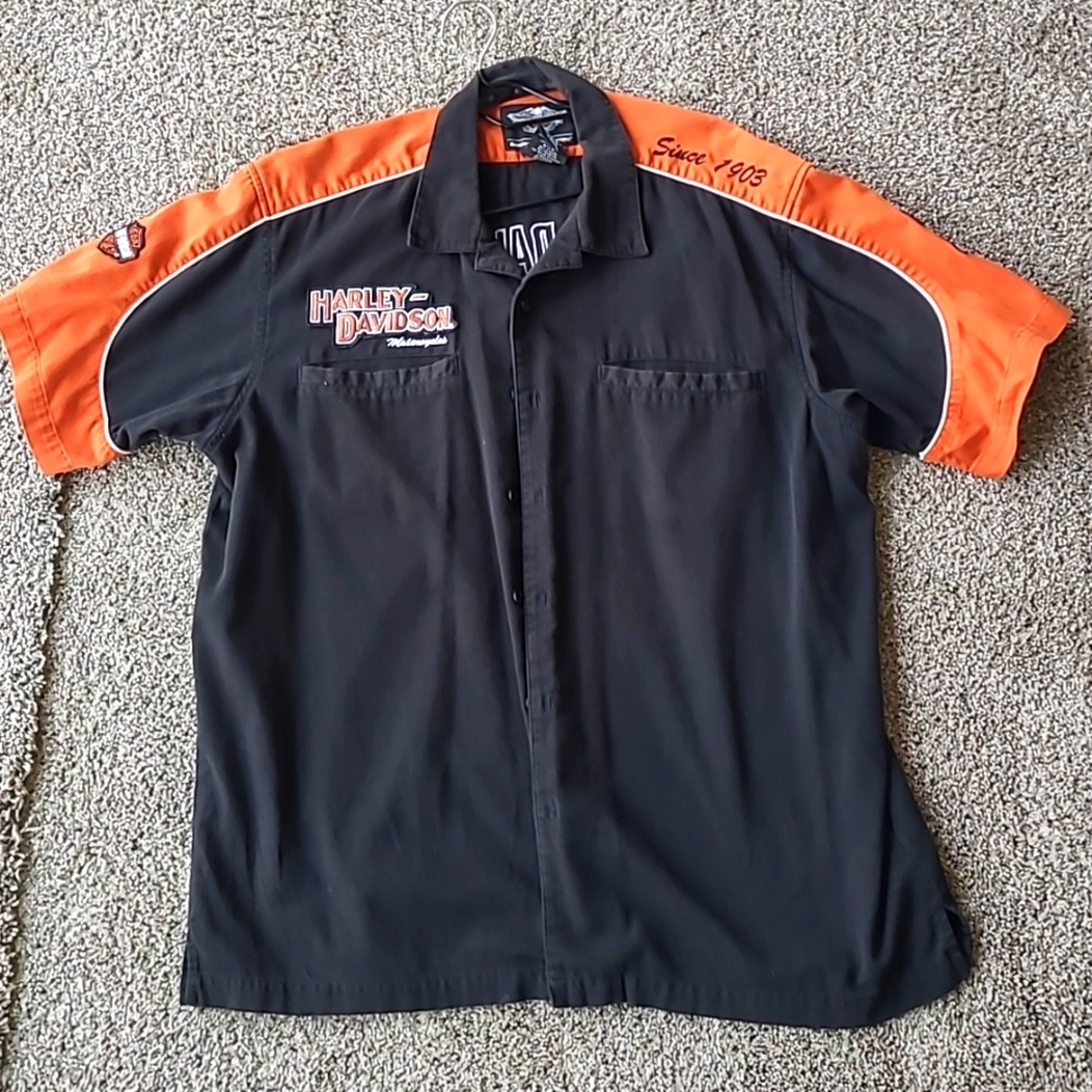 Harley davidson shirt XL